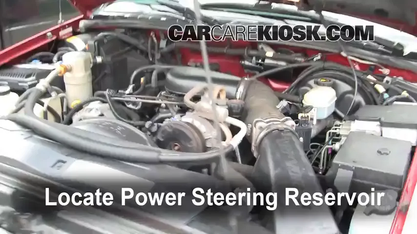 1999 Chevrolet Blazer LS 4.3L V6 (4 Door) Power Steering Fluid